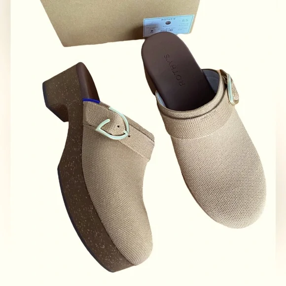 Rothy’s The Classic Clog – Butternut | Size 9.5 | NIB - Picture 6 of 13